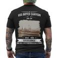Uss Bryce Canyon Ad Men's Crewneck Short Sleeve Back Print T-shirt