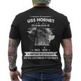 Uss Hornet Cv V4 Men's Crewneck Short Sleeve Back Print T-shirt
