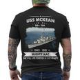 Uss Mckean Dd Men's Crewneck Short Sleeve Back Print T-shirt