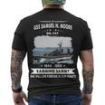 Uss Samuel N Moore Dd Men's Crewneck Short Sleeve Back Print T-shirt