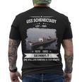 Uss Schenectady Lst Men's Crewneck Short Sleeve Back Print T-shirt