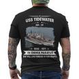 Uss Tidewater Ad Men's Crewneck Short Sleeve Back Print T-shirt