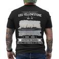 Uss Yellowstone Ad V3 Men's Crewneck Short Sleeve Back Print T-shirt