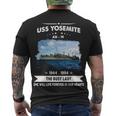 Uss Yosemite Ad Men's Crewneck Short Sleeve Back Print T-shirt