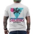 Salinas California Retro Ca Cool Men's Back Print T-shirt
