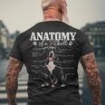 Anatomy Of A Pitbull Dog Cute Pitbull Mom Pitbull Dad Men's T-shirt Back Print Gifts for Old Men