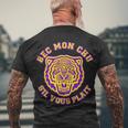 Bec Mon Chu Sil Vous Plait Tiger Tshirt Men's Crewneck Short Sleeve Back Print T-shirt Gifts for Old Men