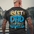 Best Dad In The World For A Dad Men's T-shirt Back Print Gifts for Old Men