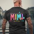 Blessed To Be Called Mimi Tshirt Men's Crewneck Short Sleeve Back Print T-shirt Gifts for Old Men