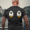 Boo Bees Ghost Bee Halloween Quote Men's Crewneck Short Sleeve Back Print T-shirt Gifts for Old Men