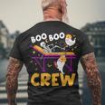 Boo Boo Crew Nurse Ghost Women Halloween Nurse Men's T-shirt Back Print Gifts for Old Men