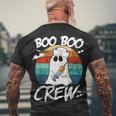Boo Boo Crew Nurse Ghost Women Halloween Nurse V2 Men's T-shirt Back Print Gifts for Old Men