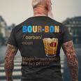 Bourbon Magic Brown Water For Fun People Tshirt Men's Crewneck Short Sleeve Back Print T-shirt Gifts for Old Men