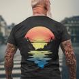 Bristol Bridge Tshirt Men's Crewneck Short Sleeve Back Print T-shirt Gifts for Old Men