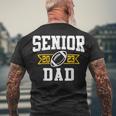 Class Of 2023 Graduate Proud Dad Of A Football 2023 Senior Men's T-shirt Back Print Gifts for Old Men