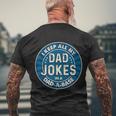 Dad Shirts For Fathers Day Shirts For Dad Jokes Men's T-shirt Back Print Gifts for Old Men
