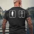 Firefighter Fireman Girlfriend Wife For Firefighter Men's T-shirt Back Print Gifts for Old Men