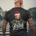 Funny Christmas Bebe Its Cold Outside Men's Crewneck Short Sleeve Back Print T-shirt Gifts for Old Men