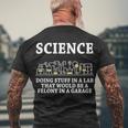 Funny Science Definition Tshirt Men's Crewneck Short Sleeve Back Print T-shirt Gifts for Old Men