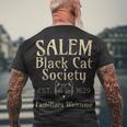 Halloween Salem Black Cat Society Familiars Welcome Men's T-shirt Back Print Gifts for Old Men