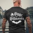 Happy Halloween Funny Halloween Quote V15 Men's Crewneck Short Sleeve Back Print T-shirt Gifts for Old Men