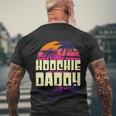 Hoochie Daddy Season Summer Beach Retro Fathers Day Gift Men's Crewneck Short Sleeve Back Print T-shirt Gifts for Old Men