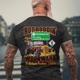 Hot Rod Woodward Ave M1 Cruise 2021 Tshirt Men's Crewneck Short Sleeve Back Print T-shirt Gifts for Old Men