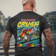Im Ready To Crush Kindergarten Monster Truck Men's Crewneck Short Sleeve Back Print T-shirt Gifts for Old Men
