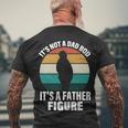 Its Not A Dad Bod Its A Father Figure Retro Tshirt Men's Crewneck Short Sleeve Back Print T-shirt Gifts for Old Men