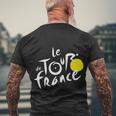 Le De Tour France New Tshirt Men's Crewneck Short Sleeve Back Print T-shirt Gifts for Old Men