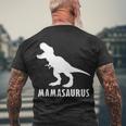 Mama Dinosaur V2 Men's Crewneck Short Sleeve Back Print T-shirt Gifts for Old Men