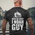 Need An Ark I Noah Guy Men's Crewneck Short Sleeve Back Print T-shirt Gifts for Old Men