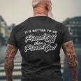 Pissed Off Tshirt Men's Crewneck Short Sleeve Back Print T-shirt Gifts for Old Men