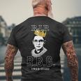 Rip Notorious Rbg Ruth Bader Ginsburg 1933-2020 Tshirt Men's Crewneck Short Sleeve Back Print T-shirt Gifts for Old Men