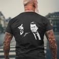 Ronald Reagan Flipping Tshirt Men's Crewneck Short Sleeve Back Print T-shirt Gifts for Old Men