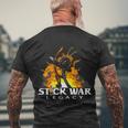 Stick War Archidon Premium Tshirt Men's Crewneck Short Sleeve Back Print T-shirt Gifts for Old Men