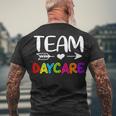 Team Daycare - Daycare Teacher Back To School Men's T-shirt Back Print Gifts for Old Men