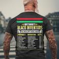 History Of Black Inventors Black History Month Men's T-shirt Back Print Gifts for Old Men