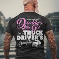 Trucker Trucker Shirts For Children Truck Drivers DaughterShirt Men's T-shirt Back Print Gifts for Old Men