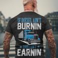 Trucker Truck Driver S Trucker Semitrailer Truck Men's T-shirt Back Print Gifts for Old Men