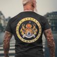 Uss America Cva 66 Cv Men's Crewneck Short Sleeve Back Print T-shirt Gifts for Old Men