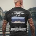 Uss Morton Dd V2 Men's Crewneck Short Sleeve Back Print T-shirt Gifts for Old Men