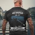 Uss Nautilus Ssn Men's Crewneck Short Sleeve Back Print T-shirt Gifts for Old Men