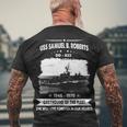 Uss Samuel B Roberts Dd Men's Crewneck Short Sleeve Back Print T-shirt Gifts for Old Men