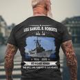Uss Samuel B Roberts Ffg V2 Men's Crewneck Short Sleeve Back Print T-shirt Gifts for Old Men