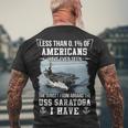Uss Saratoga Cv 60 Cva 60 Sunset Men's Crewneck Short Sleeve Back Print T-shirt Gifts for Old Men