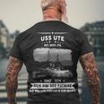 Uss Ute Af 76 Atf Men's Crewneck Short Sleeve Back Print T-shirt Gifts for Old Men