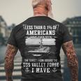 Uss Valley Forge Cv 45 Lph 8 Sunset Men's Crewneck Short Sleeve Back Print T-shirt Gifts for Old Men