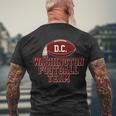 Vintage Distressed Washington Dc Football Team Tshirt Men's Crewneck Short Sleeve Back Print T-shirt Gifts for Old Men