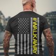 Walkaway Walk Away Movement Men's Crewneck Short Sleeve Back Print T-shirt Gifts for Old Men